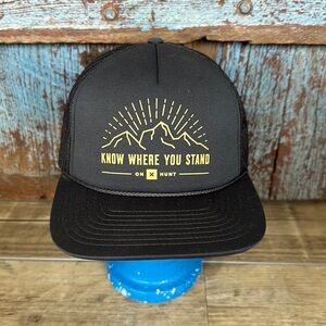 SnapBack Trucker Hat Know Where You Stand